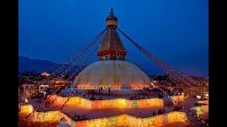 Boudhanath Stupa  The biggest stupa in Nepal  Walking Tour  Kathmandu  Nepal 🇳🇵7 [upl. by Maretz]