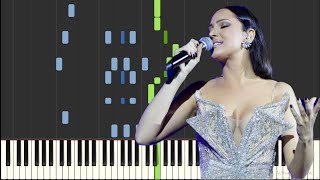 Aleksandra Prijovic  Za nas kasno je  Piano cover TUTORIAL klavir [upl. by Aicile]