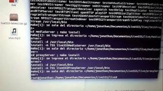 Instalacion de live555 en ubuntu 1404 [upl. by Diandra]