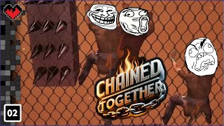 AUFZÜGE KATAKOMBEN UND 500m ERREICHT 😮 2 STUNDEN CHALLENGE 🔥💀 Chained Together 🔗 Ep02 twitch [upl. by Orag934]