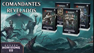 SAIU Qual é o comandante mais forte dos decks precons de Modern Horizons 3 [upl. by Eclud777]