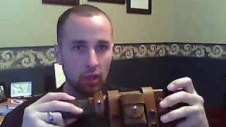 Hedgehog Leatherworks Tom Brown Tracker T1 Sheath Review Equip 2 Endure [upl. by Llezo]