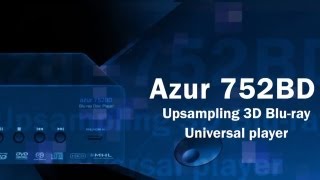 Azur 752BD Universal Upsampling Bluray DVD amp CD player [upl. by Schell12]