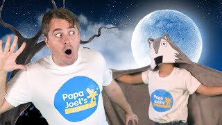 Werewolf Moon Adventure  Spooky Halloween Songs by Papa Joels English [upl. by Erlandson]