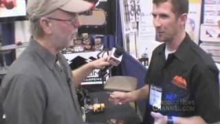 Timberline Chainsaw Sharpener National Hardware Show 2011 Product News Report [upl. by Akyre]