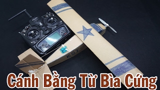 Chế Máy Bay Cánh Bằng Từ Bìa Cứng  v1 [upl. by Sunderland223]