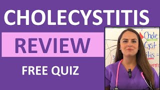 Cholecystitis Nursing NCLEX Pathophysiology Symptoms TTube amp Cholecystostomy [upl. by Maguire]