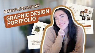 Create a Graphic Design Portfolio with Me In Just 5 Minutes [upl. by Kowal]