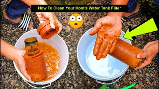 How to Clean Your Water Tank Filter  Easy Way to Clean Water Tank Filter [upl. by Ydal]