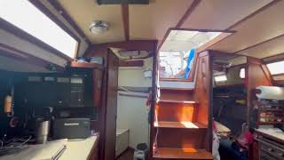 1988 Sabre 38 Interior Videofor sale 128k [upl. by Ynatsed]