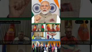 A New Image For The G20 Indian PM Modi Opens Global South Summit trending shorts subscribe modi [upl. by Atilrak337]