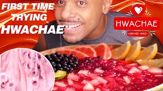 Soothing Sips Hwachae ASMR Mukbang for a Tranquil Experience No talking [upl. by Yasui]