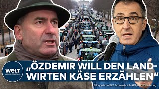 BAUERNPROTEST IN BERLIN quotÖzdemir müsste genauso wie der Rest der Truppe zurücktretenquot – Aiwanger [upl. by Barmen]