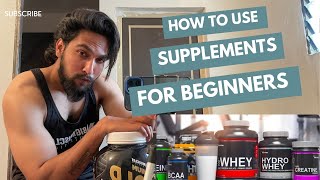 How To Use Supplements Beginners Yash ybs supplement bigmuscles [upl. by Enirahtak]