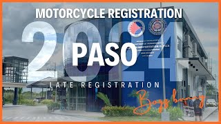 Paano magparehistro ngayung 2024 ng motor  LTO MOTORCYCLE REGISTRATION  Lancaster New City [upl. by Ennaul]