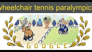 wheelchair tennis paralympics  Paris Games Tennis [upl. by Vernen]