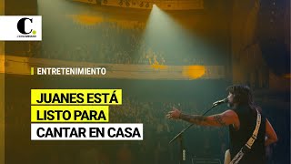 ¡Todo listo Juanes está preparado para cantar en casa  El Colombiano [upl. by Adnael619]