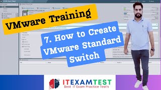 VMware Training 7 Creating and understanding VMware standard switch [upl. by Mallin]