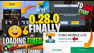 🥰Finally Pubg Lite Returning To India 🤑Pubg Lite 🥀Update0280 📸 Loading Fixed👿  toxicrahmanyt [upl. by Anileme]