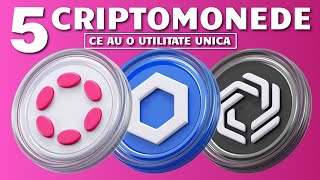 5 CRIPTOMONEDE CE AU O UTILITATE UNICA IN PIATA CRYPTO IN 2023 [upl. by Yleen]