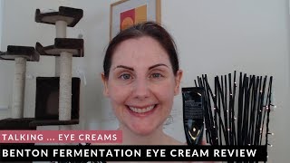 Benton Fermentation Eye Cream  Review [upl. by Swen371]