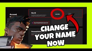 How To CHANGE Your NAME in VALORANT ✅ 2024 METHOD  RIOT [upl. by Lerej482]