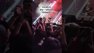 KILMS ft Aiu × Sansan  Torment  POPPUNK FEST 2024  SEMARANG  music emo shorts live moshpit [upl. by Hawker]