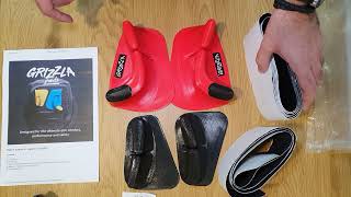 Grizzla pads best euc pads ever Electric unicycle grizzla unboxing and short review [upl. by Adebayo]