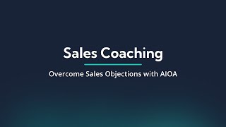 Sales Tips and Tricks Overcome Sales Objections with AIOA  Balto [upl. by Diogenes]