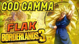 GOD GAMMA FL4K NEW AMAZING GAMMA BURST MAYHEM 4 FLAK BUILDDESTROYS MAYHEM 4 TAKEDOWNBorderlands 3 [upl. by Dorrie]