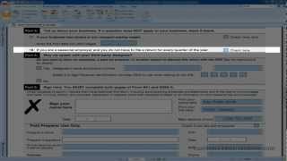 Tax Form 941  Line 18 Video [upl. by Suiramed]