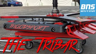 The Tribar Battlebots Team Bloodsport Blade Design Part 5 [upl. by Ennire]