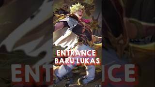 Entrance hero baru lukas mlbb [upl. by Nidorf]