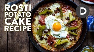 How to make Crispy Rosti Potato Cake [upl. by Aibonez983]