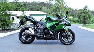 2018 Kawasaki Ninja1000 ABS Z1000SX Quick Review With Ride [upl. by Wilder]