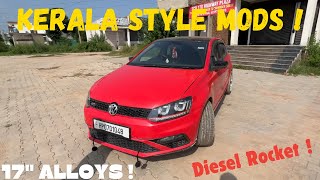 Volkswagen Polo 12 TDI  Modification Review  Kerala inspired  German rocket  Taiwan Upgrades [upl. by Cole]