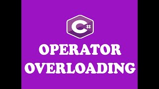 OPERATOR OVERLOADING IN C  URDU  HINDI [upl. by Amiel655]