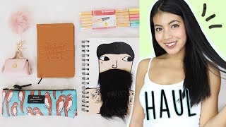 BACK TO SCHOOL HAUL 2017 [upl. by Siravat]