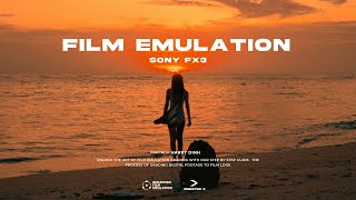 Sony FX3  Dehancer Pro Film Emulation [upl. by Jeannine]