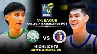 DLSU VS ATENEO Full Game Highlights  VLeague Collegiate Challenge 2024 [upl. by Cherida]