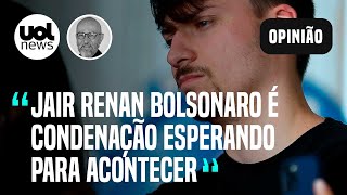 Jair Renan Bolsonaro Cada operação reforça que ele é sentença à espera de acontecer diz Josias [upl. by Tamanaha]