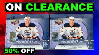 ACTUALLY WORTH IT AT 80BOX  202122 Upper Deck Credentials Hockey Hobby Box break x2 [upl. by Katherine]