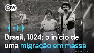 Por que alemães migraram para o Brasil há 200 anos  Podcast [upl. by Enoval411]