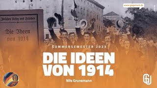 Die Ideen von 1914 0206  Fallbeispiele Friedrich Meinecke und Rudolf Kjellén [upl. by Loni]