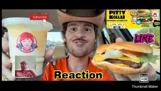 Reaction to Wendy’s Krabby Patty Kollab Review [upl. by Nielson]