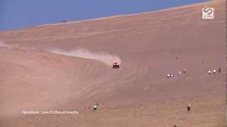 Robby Gordon Stuns Crowd Downhill Dakar 2015 Absolutely Sic [upl. by Shah]