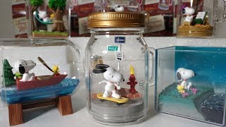 SNOOPY amp WOODSTOCK Terrarium On Vacation [upl. by Mal]