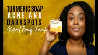 Honest Review  Skin brighteningglowing Natural Turmeric Soap by DERMAXGEN [upl. by Reinaldos]