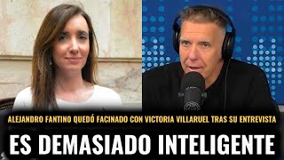 FANTINO QUEDO FASCINADO CON VICTORIA VILLARRUEL TRAS SU ENTREVISTA [upl. by Aikemat637]