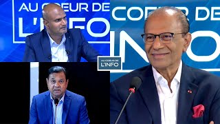 «Au Cœur de l’Info» Rupture et transition  Navin Ramgoolam sexplique [upl. by Lsiel]